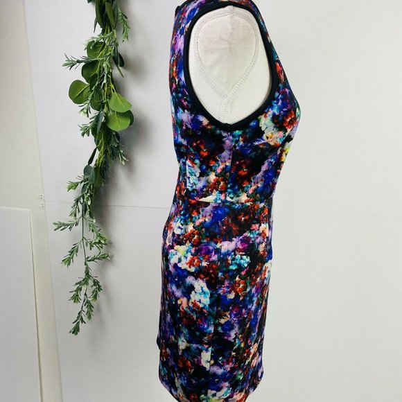 Forever New Size 8 Sheath Short Dress Floral - Picture 5 of 9